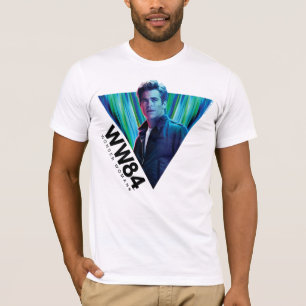 WW84 Blue-Green Steve Trevor Kaleidoscope T-Shirt
