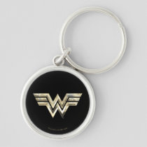 WW84 | Golden Wonder Woman Logo Keychain
