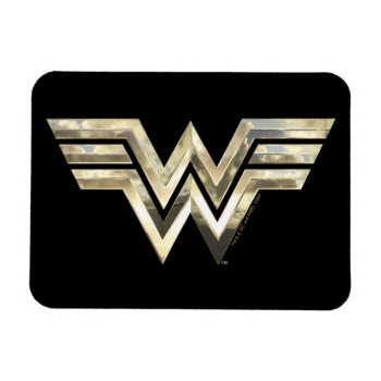 Ww84 | Golden Wonder Woman Logo Magnet by wonderwoman at Zazzle