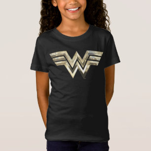 WW84   Golden Wonder Woman Logo T-Shirt