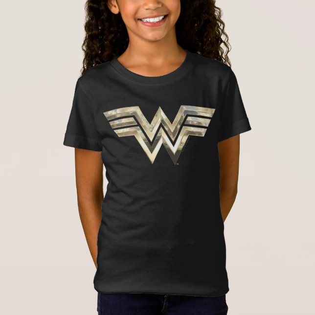 WW84 | Golden Wonder Woman Logo T-Shirt (Front)