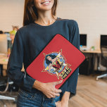 WW84 | Save The Day Wonder Woman Retro Comic Art Laptop Sleeve<br><div class="desc">Wonder Woman (1984) | Retro comic book art of Wonder Woman,  hands on hips,  within a golden lasso bordered star.</div>