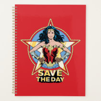 WW84 | Save The Day Wonder Woman Retro Comic Art Planner