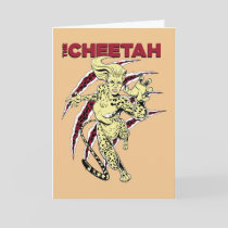 WW84 | The Cheetah Retro Comic Art Card