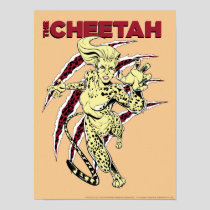 WW84 | The Cheetah Retro Comic Art Poster