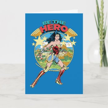 Ww84 | Themyscira Wonder Woman Retro Comic Art Card by wonderwoman at Zazzle
