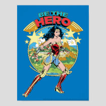WW84 | Themyscira Wonder Woman Retro Comic Art Poster