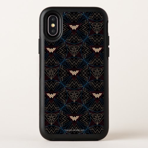 WW84  Wonder Woman Circular Geometric Pattern OtterBox Symmetry iPhone XS Case