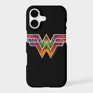 WW84   Wonder Woman Kaleidoscope Logo iPhone 17 Case