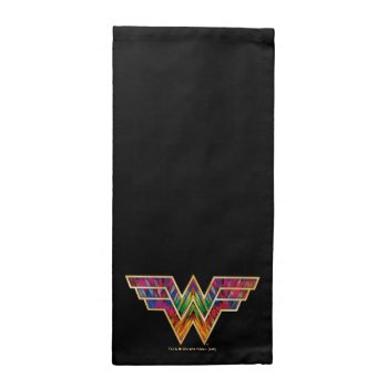 Ww84 | Wonder Woman Kaleidoscope Logo Cloth Napkin by wonderwoman at Zazzle