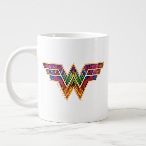 WW84  Wonder Woman Kaleidoscope Logo Giant Coffee Mug