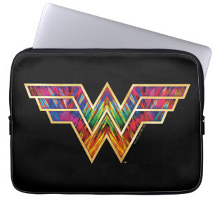 WW84 Wonder Woman Kaleidoscope Logo Laptop Sleeve