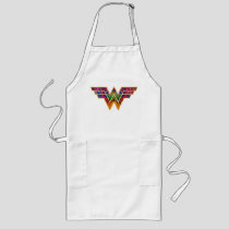 WW84 | Wonder Woman Kaleidoscope Logo Long Apron