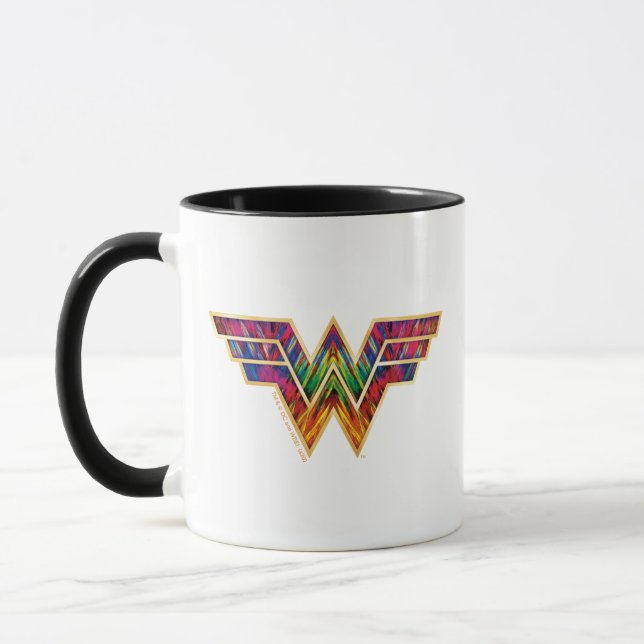 WW84 | Wonder Woman Kaleidoscope Logo Mug (Left)