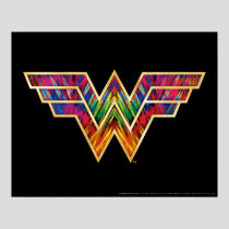 WW84 | Wonder Woman Kaleidoscope Logo Poster