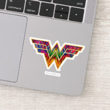 Details about   Wonder Woman Sticker 6.00" Classic DC Comics Logo Officially Licensed NEW 