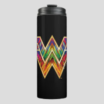 WW84 | Wonder Woman Kaleidoscope Logo Thermal Tumbler