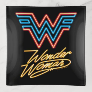 WW84 Wonder Woman Neon Light Logo Trinket Tray