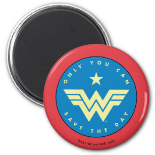 WW84   Wonder Woman Only You Can Save The Day Magnet