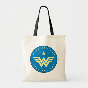 WW84   Wonder Woman Only You Can Save The Day Tote Bag