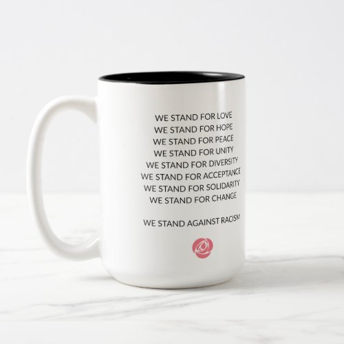WW Diversity Statement Two_Tone Coffee Mug