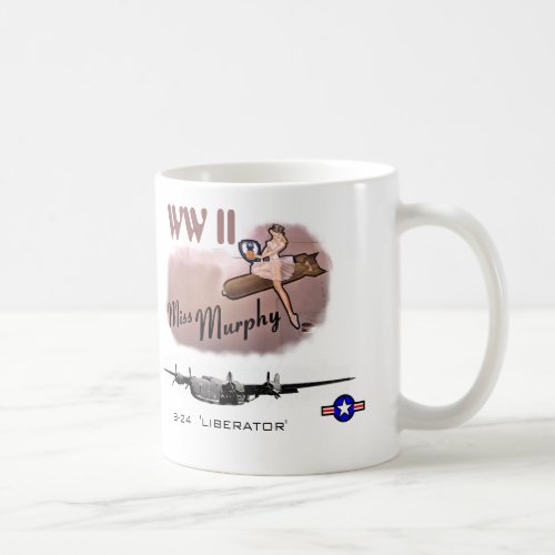 WW II_ B_24 Liberator Coffee Mug