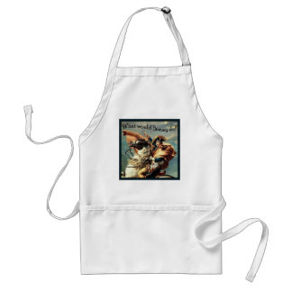 WWBD? ADULT APRON