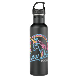 WWE New Day Neon Unicorn 837 Stainless Steel Water Bottle