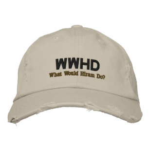 WWHD EMBROIDERED BASEBALL CAP