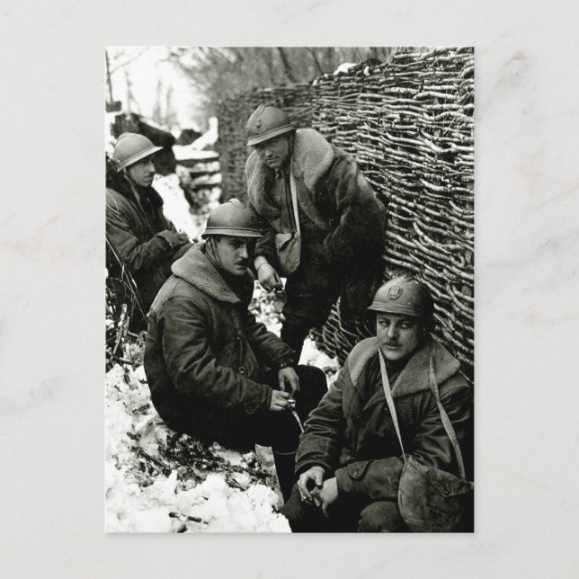 WWI American Field Service Postcard (Front)