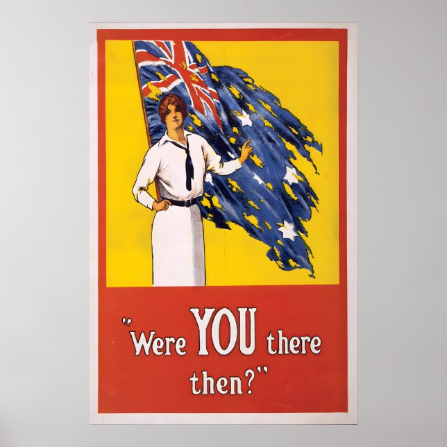 WWI Australian Recruitment Poster British Empire (Front)