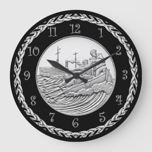  WWI Centennial Medal Coast Guard Coin  Large Clock