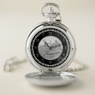 WWI Centennial Medal Coast Guard Coin ~ Pocket Watch