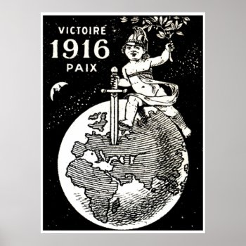 Wwi French Victory Poster by historicimage at Zazzle