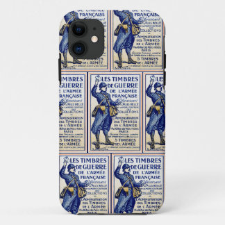 WWI French War Stamps iPhone 11 Case