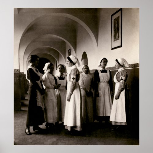 WWI German Nurses Poster