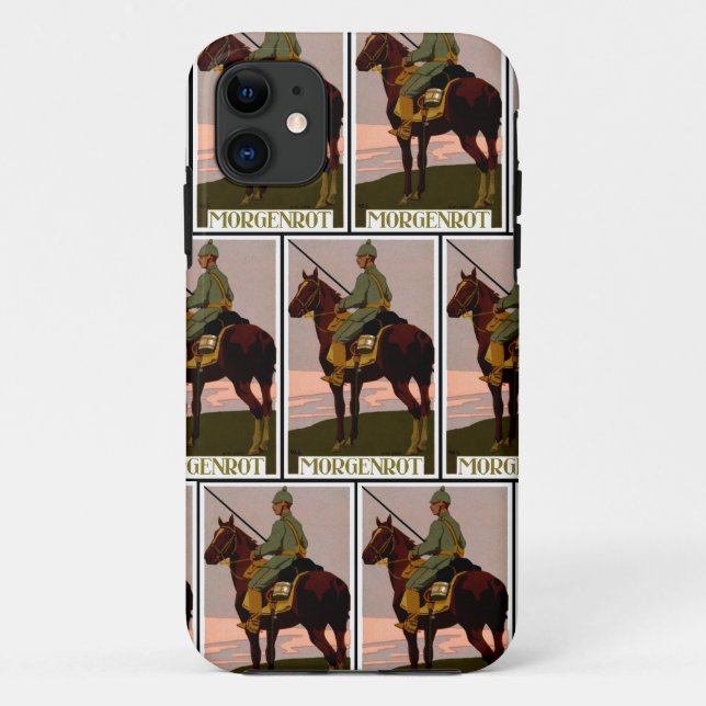 WWI German Uhlan Case-Mate iPhone Case (Back)