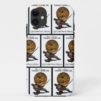 WWI Gold for French Victory iPhone 11 Case