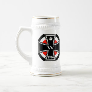 WWI Iron Cross Beer Stein