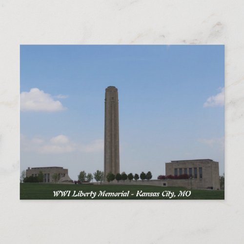 WWI Liberty Memorial Postcard