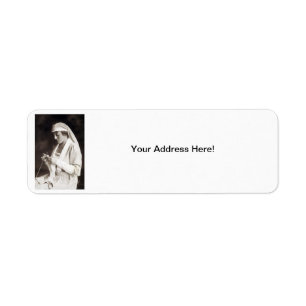 WWI Nurse knitting Sweater Label