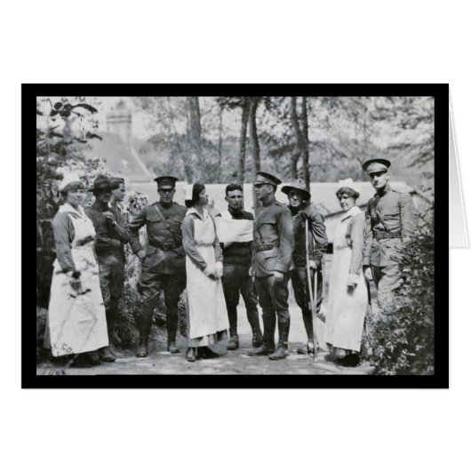 WWI Nurses and Doctors Cards (Front Horizontal)