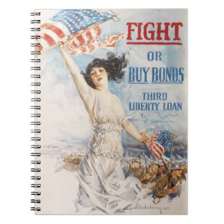WWI Propaganda Artwork Notebook