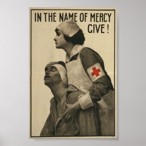 WWI Red Cross Poster