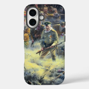 WWI Tsarist Russian Charge of the Dead Men  iPhone 16 Case