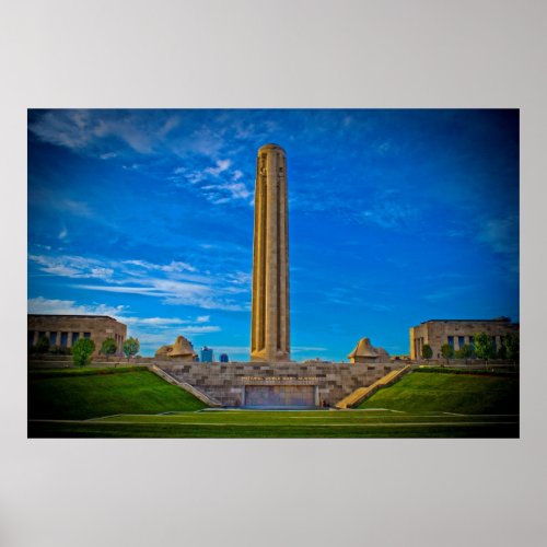 WWI World War One Museum Kansas City Missouri Poster