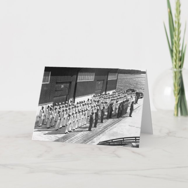 WWII: Aboard the USS Asheville (PF-1) Card (Front)