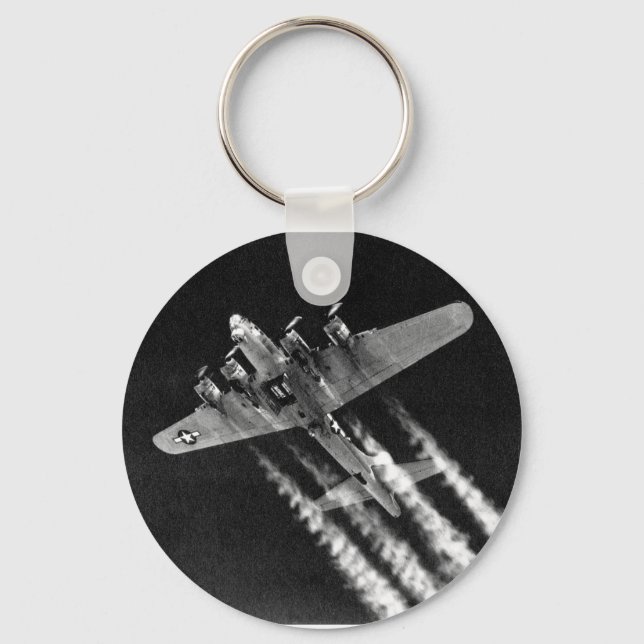 WWII B-17 in Flight Keychain (Front)