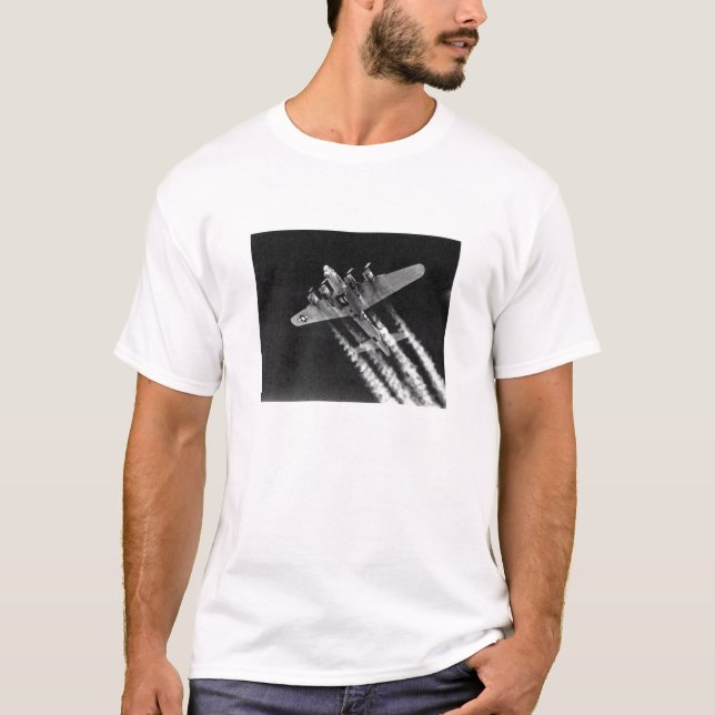 WWII B-17 in Flight T-Shirt (Front)