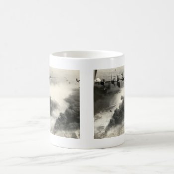 Wwii B-24s Over Ploesti Oil Fields Coffee Mug by historicimage at Zazzle